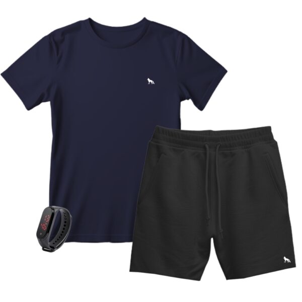 Kit Camiseta + Bermuda Moletinho + Brinde - Imagem 8