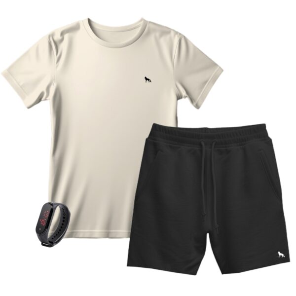 Kit Camiseta + Bermuda Moletinho + Brinde - Imagem 11