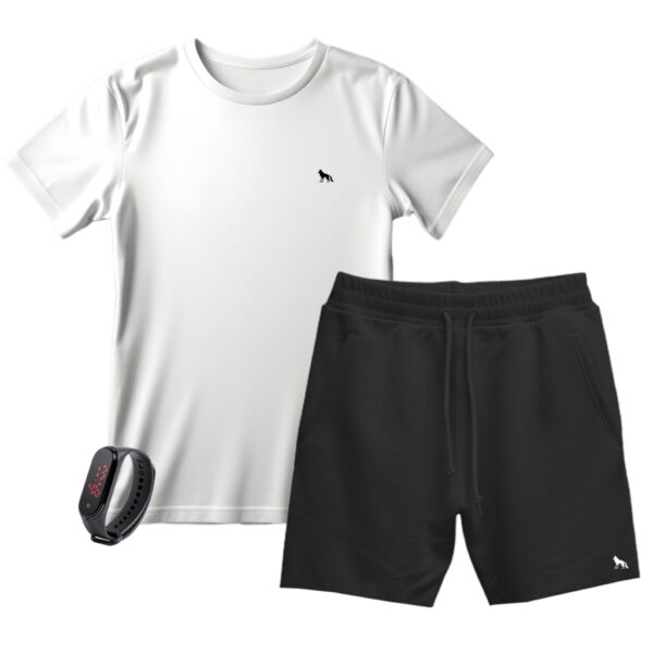 Kit Camiseta + Bermuda Moletinho + Brinde - Imagem 13