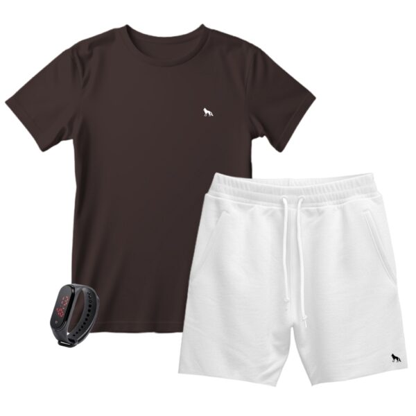 Kit Camiseta + Bermuda Moletinho + Brinde - Imagem 14
