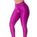 Calça Legging Revolucionária Anti-celulite Moda Fitness Rosa Frente