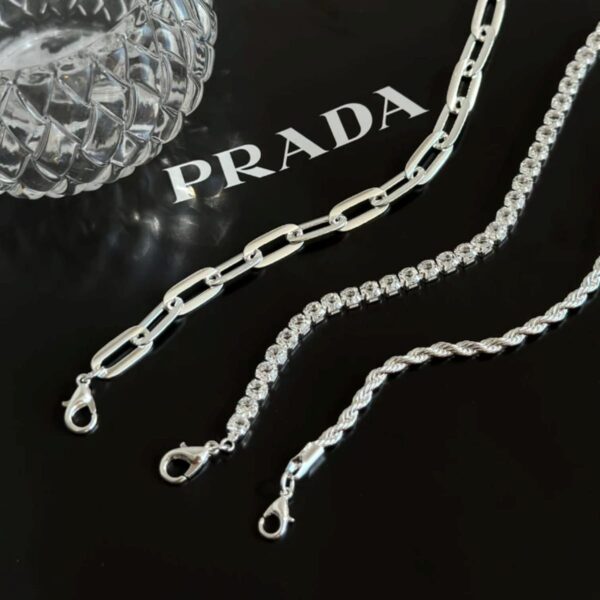Pulseira Riviera Cordão Baiano com Elos Cartier em Prata 925, elegante e sofisticada da Concept Áurea.