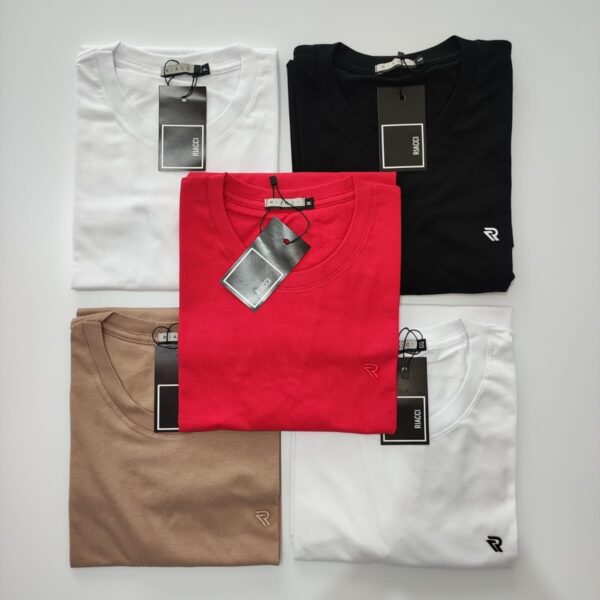 Camiseta Masculina Algodão Meia Malha Premium Concept Áurea