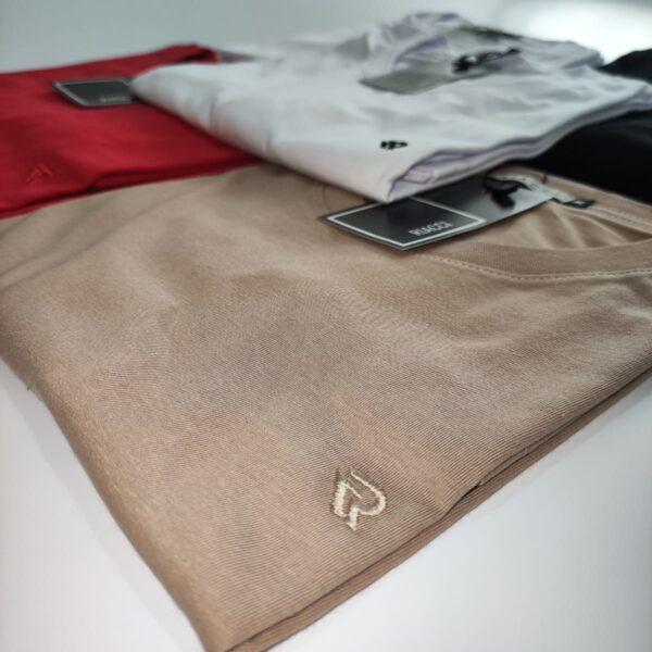 Camiseta Masculina Algodão Meia Malha Premium Concept Áurea