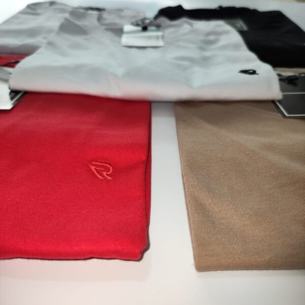 Camiseta Masculina Algodão Meia Malha Premium Concept Áurea