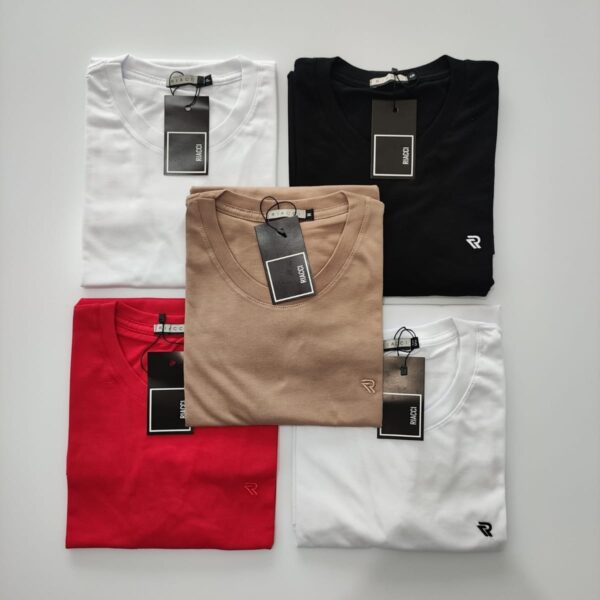 Camiseta Masculina Algodão Meia Malha Premium Concept Áurea