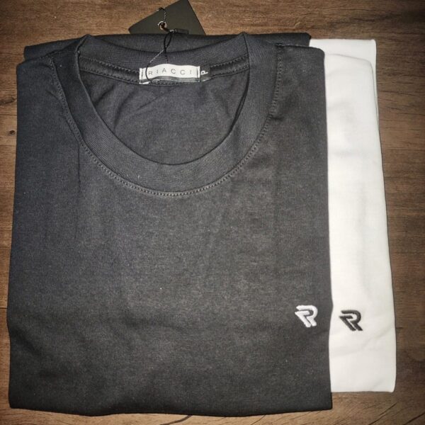 Camiseta Masculina Básica Meia Malha Premium - Imagem 9