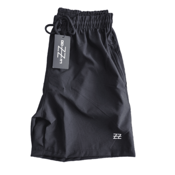 Bermuda Masculina Elastic Logo Preta Concept Áurea