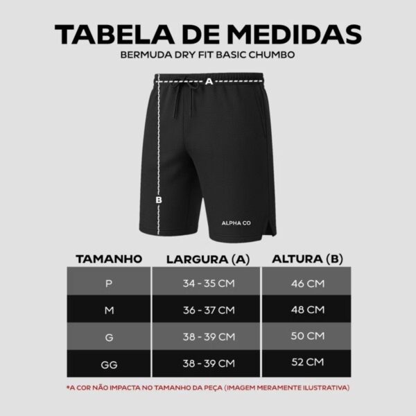 Kit Bermuda e Camiseta New Fluid Dry Fitness Academia - Imagem 8