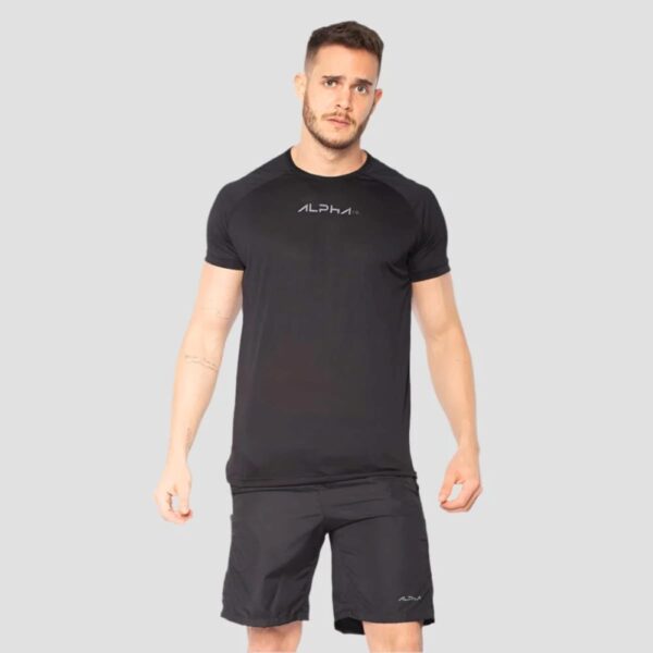 Camiseta Dry Fit New Fluid Preta
