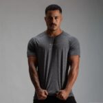 Camiseta Dry Fit New Fluid Chumbo