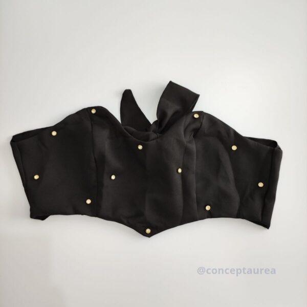 Conjunto Preto Tecido Alfaiataria Concept Áurea