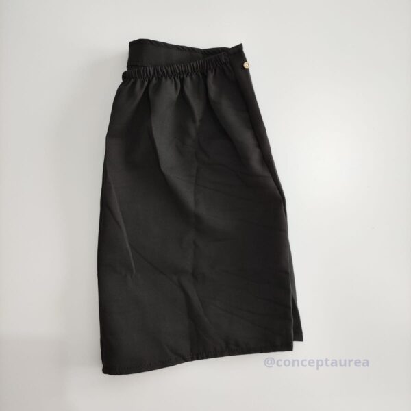 Conjunto Preto Tecido Alfaiataria Concept Áurea