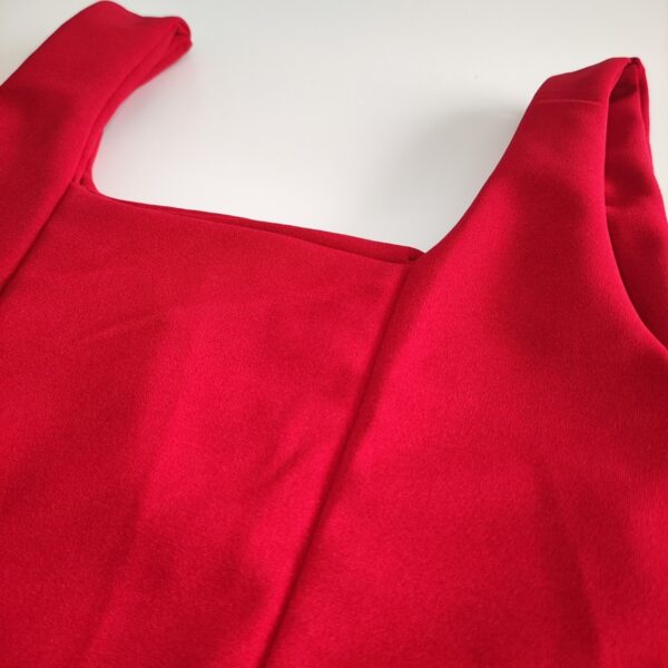 Vestido Scuba Vermelho Concept Áurea