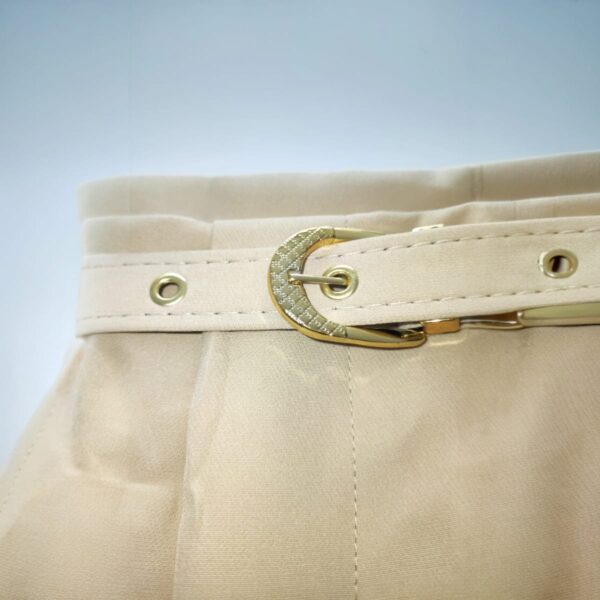 Short Alfaiataria Feminino Com Cinto Forrado