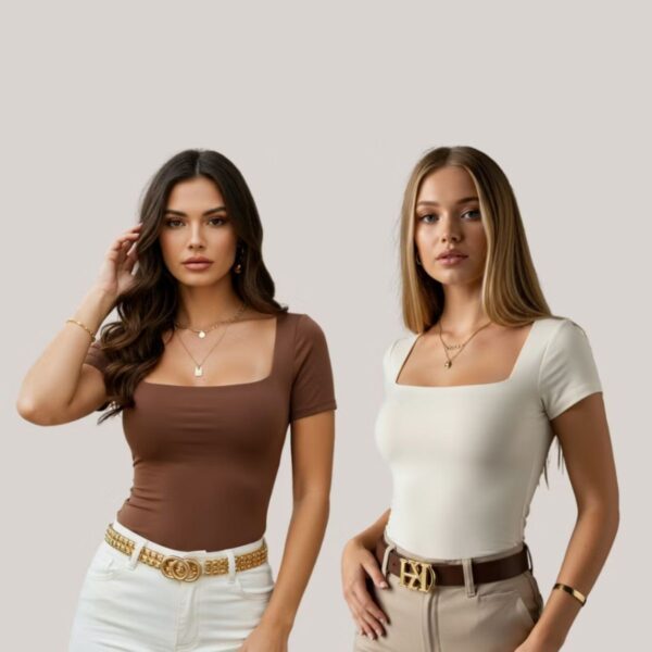 Blusinha Baby Look Básica Concept Áurea