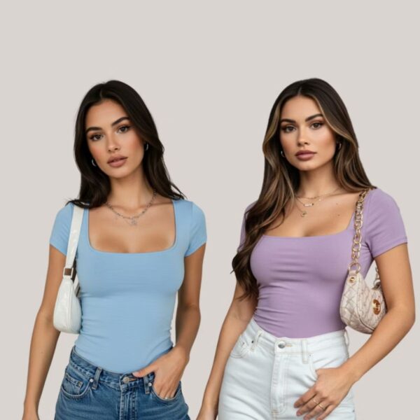 Blusinha Baby Look Básica Concept Áurea