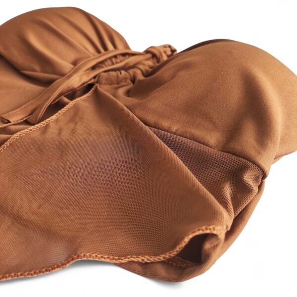 Top Fadinha Marrom Com Tule Concept Áurea