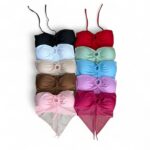 Top Fadinha Marrom Com Tule Concept Áurea