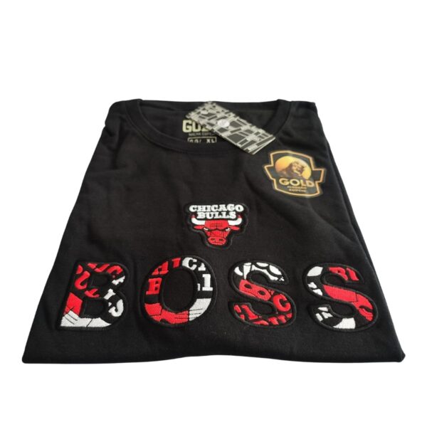 Camiseta Premium Malha Egípcia Boss Concept Áurea