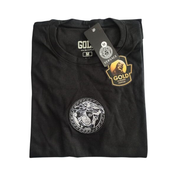Camiseta Premium Malha Egípcia Versace Concept Áurea