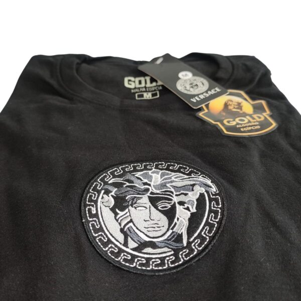 Camiseta Premium Malha Egípcia Versace Concept Áurea