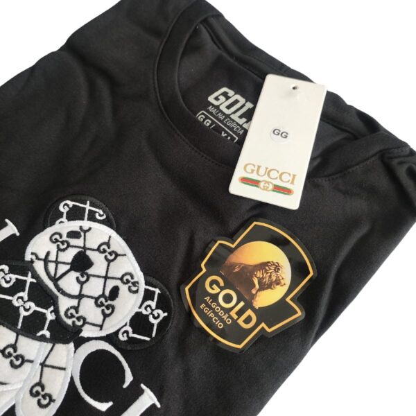 Camiseta Premium Malha Egípcia Gucci Concept Áurea