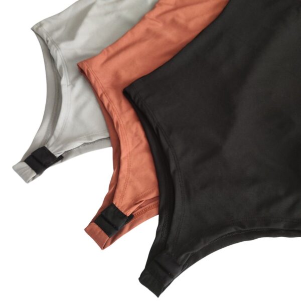 Body Feminino Decote Quadrado Suplex Concept Áurea