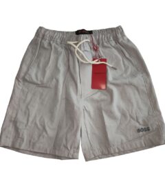 Short Sarja Premium Hugo Boss Cinza