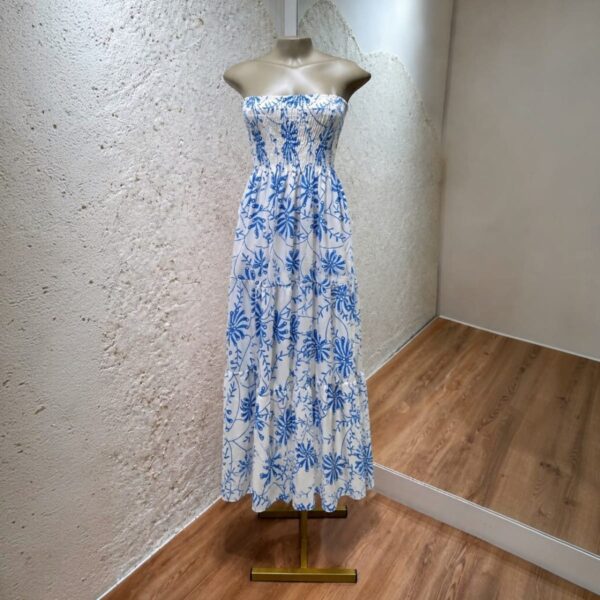Vestido Elastec Tomara Que Caia Longo - Imagem 2