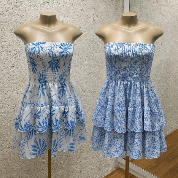 Vestido Elastec Curto Estampado