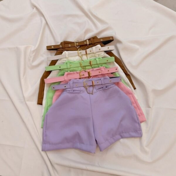 Short Feminino Alfaiataria Encorpado