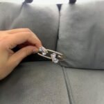 Bracelete Cristal Fino Pedrinhas