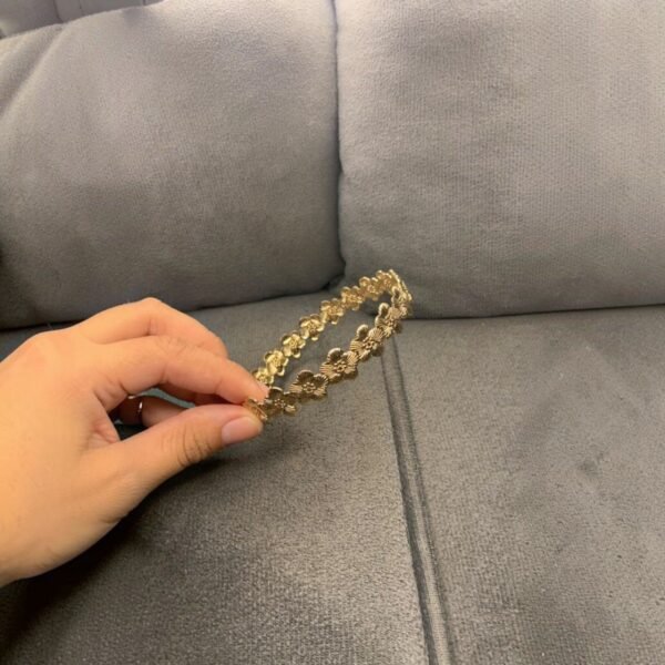 Bracelete Dourado Florzinha